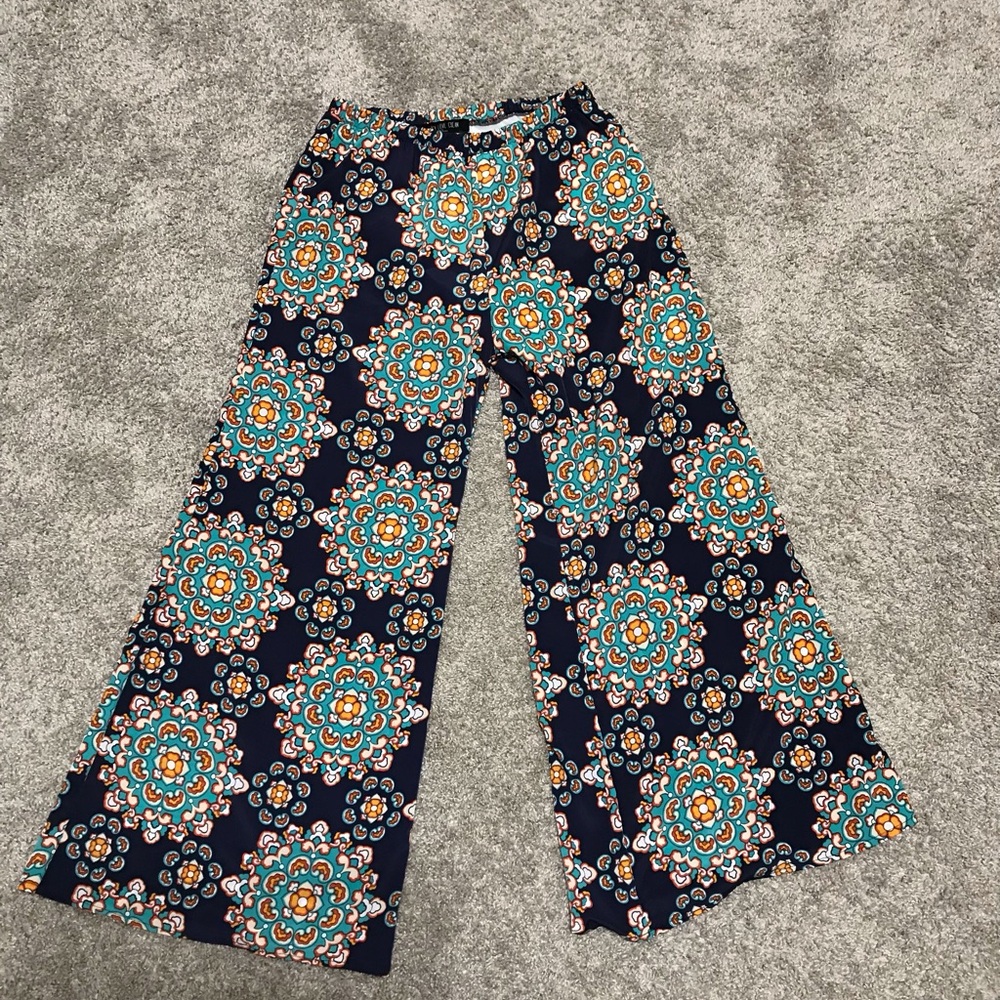 Peach Love California Palazzo Boho Pants